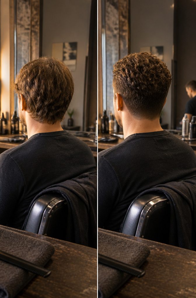 Matthew McConaughey with short sides and voluminous wavy hair